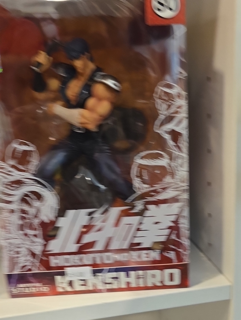 Kenshiro Action Figure - Black & Flesh Tone -